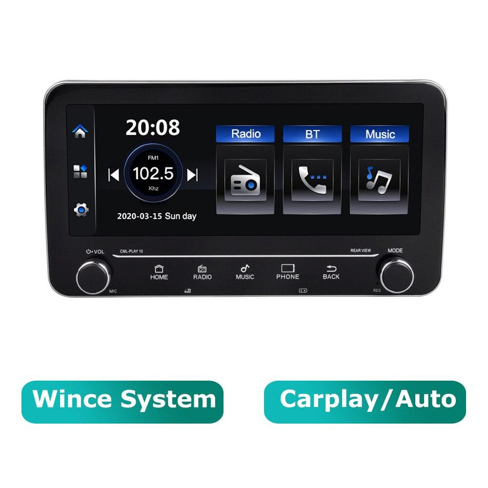 ESSGOO 2 din Carplay Autoradio Bluetooth Touchscreen 10,25 Zoll Autoradio  MP5 Multimedia Player Universal Mirrorlink Kamera