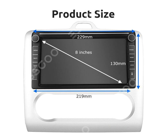 ESSGOO Android 10.0 Car Radio Carplay 2G+32G DSP For Ford Focus 2 Mk2 2006-2014 GPS Navigation 2 Din Stereo Multimedia Player - | TRANSFORM, STARTS HERE | Easy . Economic . Energetic