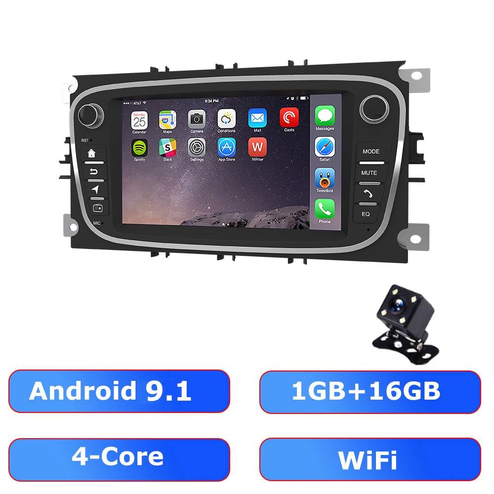 ESSGOO 7 inch Autoradio 2 din Android GPS Navigation Car Radio Stereo  Bluetooth Auto Radios Multimedia Player For Ford Focus