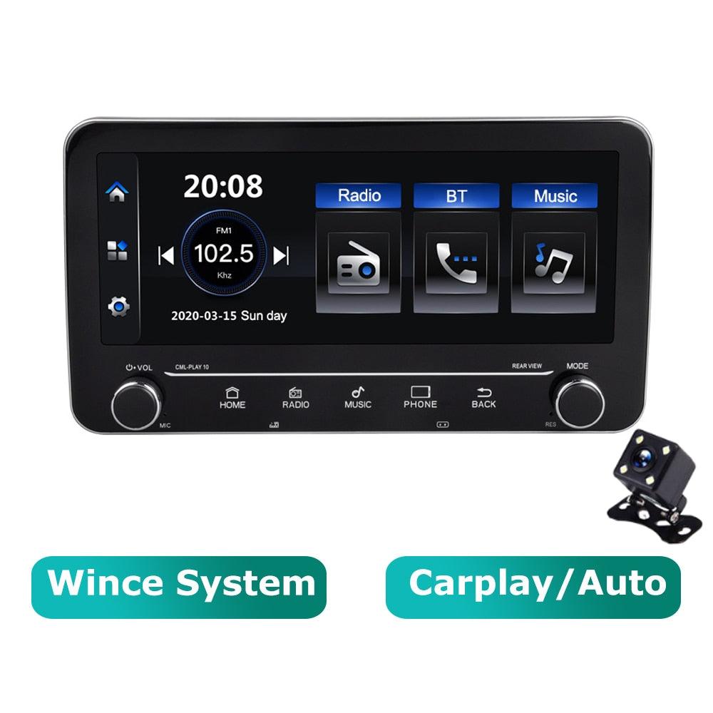 ESSGOO 2 din Carplay Autoradio Bluetooth Touchscreen 10,25 Zoll Autoradio  MP5 Multimedia Player Universal Mirrorlink Kamera