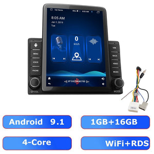 ESSGOO 9.5 Inch 2din Android 9.1 Radio Car Stereo RDS Universal For Toyota Nissan Autoradio GPS Bluetooth Multimedia MP5 Player - | TRANSFORM, STARTS HERE | Easy . Economic . Energetic