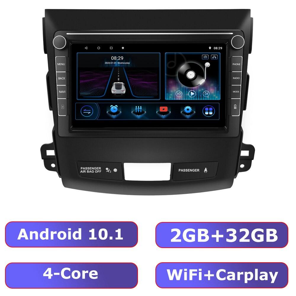 ESSGOO Android 10 Car Radio Carplay Android Auto Multimidia Player For Mitsubishi Outlander 2006-2015 Autoradio 2 Din Stereo - | TRANSFORM, STARTS HERE | Easy . Economic . Energetic