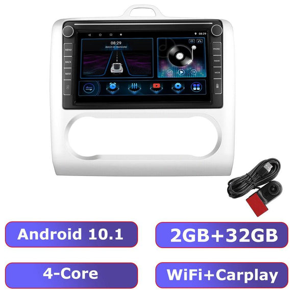 ESSGOO Android 10.0 Car Radio Carplay 2G+32G DSP For Ford Focus 2 Mk2 2006-2014 GPS Navigation 2 Din Stereo Multimedia Player - | TRANSFORM, STARTS HERE | Easy . Economic . Energetic