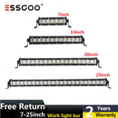 ESSGOO offroad led work light Bar For Car Roof Led Work Lamp For 44 4X4 SUV Truck  ATV - | TRANSFORM, STARTS HERE | Easy . Economic . Energetic