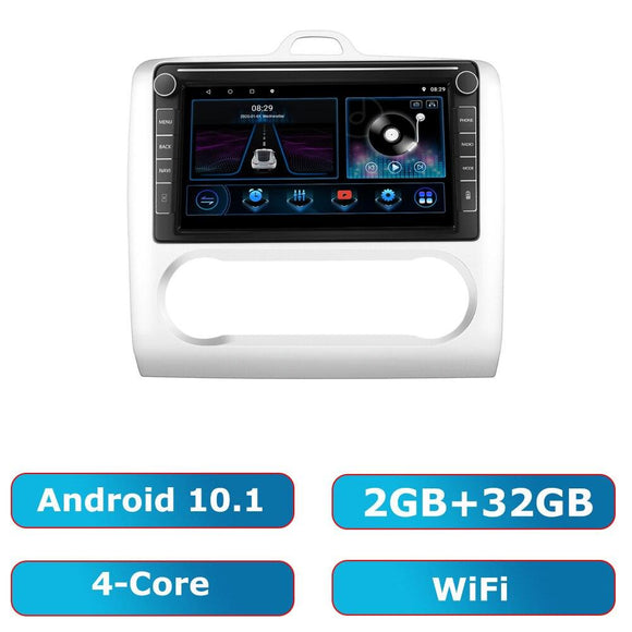 ESSGOO Android 10.0 Car Radio Carplay 2G+32G DSP For Ford Focus 2 Mk2 2006-2014 GPS Navigation 2 Din Stereo Multimedia Player - | TRANSFORM, STARTS HERE | Easy . Economic . Energetic