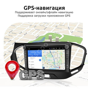 ESSGOO 8 Inch Car Radio 2 Din Android 10.1 Autoradio Stereo Bluetooth GPS Navigation Multimedia Player For LADA Vesta 2015-2017 - | TRANSFORM, STARTS HERE | Easy . Economic . Energetic