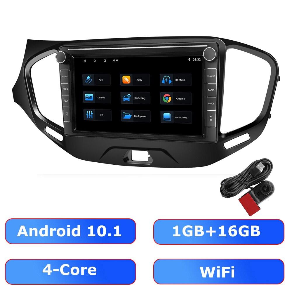 ESSGOO 8 Inch Car Radio 2 Din Android 10.1 Autoradio Stereo Bluetooth GPS Navigation Multimedia Player For LADA Vesta 2015-2017 - | TRANSFORM, STARTS HERE | Easy . Economic . Energetic