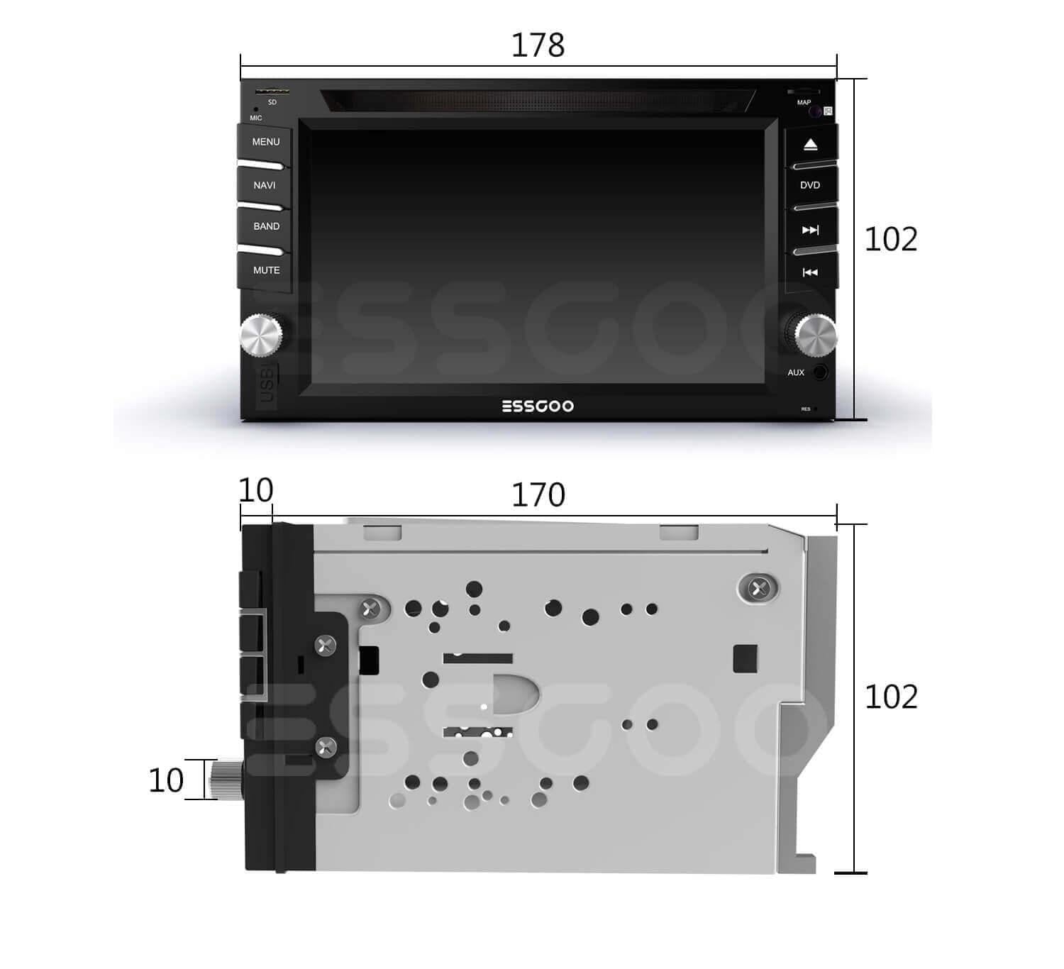 Car CD And DVD Stereo With Backup Camera And Radio GPS Bluetooth Touch Screen - | TRANSFORM, STARTS HERE | Easy . Economic . Energetic