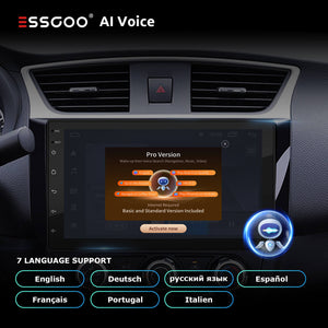 ESSGOO AR8002  Volkswagen Android Auto Radio Stereo 8-inch Multimedia Car  Player Hight Sat Nav