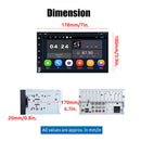 ESSGOO Android 10 Autoradio DAB+ DVD CD Player Bluetooth Navi USB Doppel DIN-6