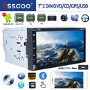 ESSGOO Android 10 Autoradio DAB+ DVD CD Player Bluetooth Navi USB Doppel DIN-1